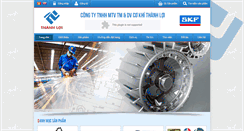 Desktop Screenshot of cokhithanhloi.com